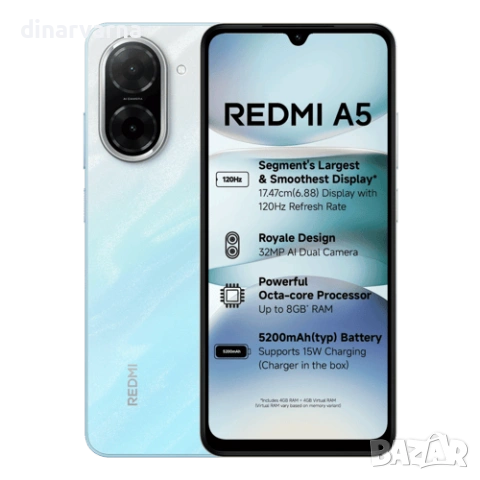 Xiaomi Redmi A5 128GB 4GB RAM Dual