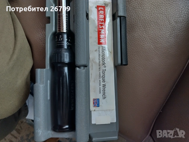 Динамометрите ключ Craftsman, снимка 6 - Ключове - 54982252