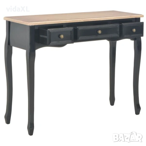 vidaXL Конзолна тоалетна маса с 3 чекмеджета(SKU:280046), снимка 2 - Маси - 54553129