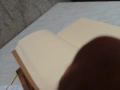 Винтидж тефтер с бели чисти лица нов с метална катарама и обшивка, снимка 4