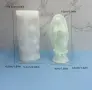 3D Богородица силиконов молд форма свещи гипс смола фондан декорация торта , снимка 3