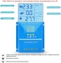 MPPT соларен контролер 100A 12-48V с LCD и USB, снимка 4