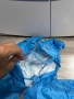 Детски дъждобран гащеризон с качулка – син, снимка 2