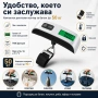 Дигитален електронен кантар за багаж 50кг електронен термометър ръчен багаж покупки риба тегло куфар, снимка 5