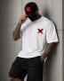 Мъжки Streetwear Комплект – Тениска, Карго Къси Панталони и Шапка, снимка 1