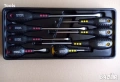 halfords advanced 8 броя плоски кръстати отвертки комплект chrome vanadium, снимка 2