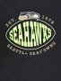 Boss NFL | Спортен | Мъжка тениска | Размер: 3XL | Синя | Употребявана (дефект на щампата), снимка 5