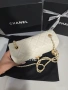 Chanel Flap Bag gold square Дамска Чанта От Естествена Телешка Кожа Код Brand Luxury Fashion28, снимка 3