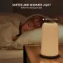 LED лампа за нощно шкафче с тъчскрийн, [Елегантен дизайн и RGB режим] , снимка 8