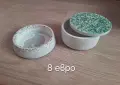Комплекти съдове за свещи от гипсокерамика , снимка 6