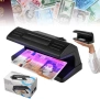 Нов UV детектор за фалшиви банкноти валута GBP EUR USD лампа за проверка пари, снимка 1