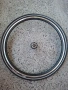 Комплект задна Капла за велосипед 26" касета Shimano MF-TZ21 капла за колело гума Mitas/ Шимано, снимка 1