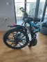Велосипед Crosslander Compact Elegance 26″ Лeти Капли, Сгъваем Черно/Синьо, снимка 1