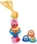 Нова Kirby Ice Cream Tower Балансираща Игра За Деца и Семейство Сладолед Кула 4 Играчa, снимка 2