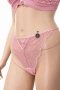 Hunkemöller комплект бельо с розова дантела – сутиен 90F и бикини XL, снимка 2