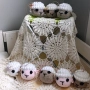 Ръчна изработка . Агънца , плетени на една кука , снимка 13
