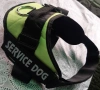 Професионален кучешки нагръдник K9 SERVICE DOG – Розов (XL) / Зелен (L), снимка 2