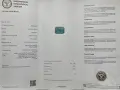 Естествен Замбийски Смарагд (Изумруд) 3.17 ct – Със сертификат от IGI, снимка 6