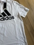 Нова оригинална Бяла мъжка тениска Adidas Big Logo Essentials! M,L, снимка 3