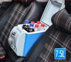 Портативен мини хладилник ED-002, 7.5L, Син – Работи в автомобил а (12V запалка ), снимка 2