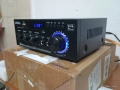 Чисто нов мини усилвател с Bluetooth, тунер, USB, AUX, 2 входа за микрофон. , снимка 4