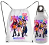 Персонализирани Хънтрикс K-Pop. Детска рокля, тениска, мешка и бутилка, кърпа, снимка 3