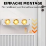 Hoppe's QJRV-03 Trio Set Radiator Ventilator, комплект интелигентни вентилатори, снимка 2