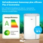 Преносим климатик мобилен MIDEA 9000 BTU Silent Mobile,ГАРАНЦИЯ,БЕЗПЛАТНА доставка до офис на ЕКОНТ, снимка 3