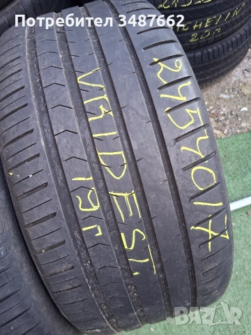 245 40 17 VRIDESTEIN 2бр.летни дот 2019г , снимка 2 - Гуми и джанти - 54138057