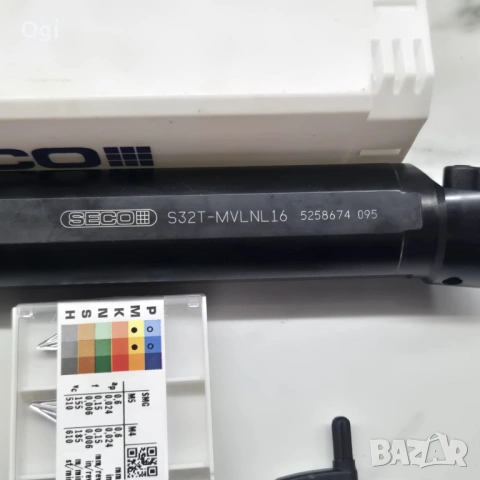 Стругарски нож със сменяеми SECO , снимка 2 - Стругове - 54171912