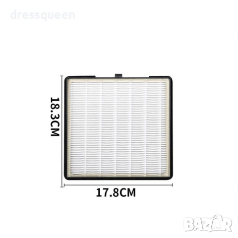 3820 Резервен HEPA филтър за прахоуловител 858-8: Максимална филтрация на фин прах, снимка 2 - Продукти за маникюр - 54069421