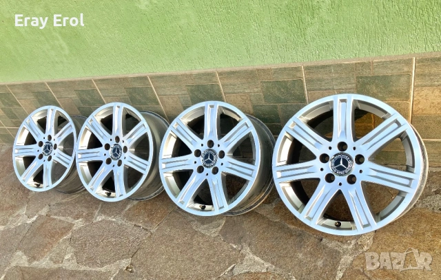 16 джанти 5х112 Mercedes W212 W205 W203 W204 W211 W213 5х112 Мерцедес Оригинал, снимка 6 - Гуми и джанти - 54828263