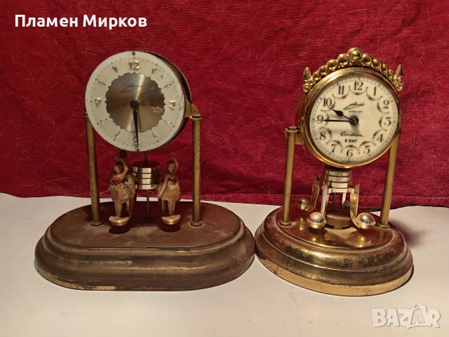 Два германски настолни часовника Scmid