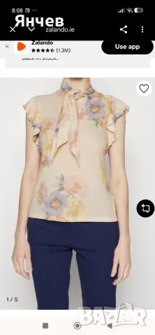 Ralph Lauren блуза с лен ,S, снимка 2 - Тениски - 55506350