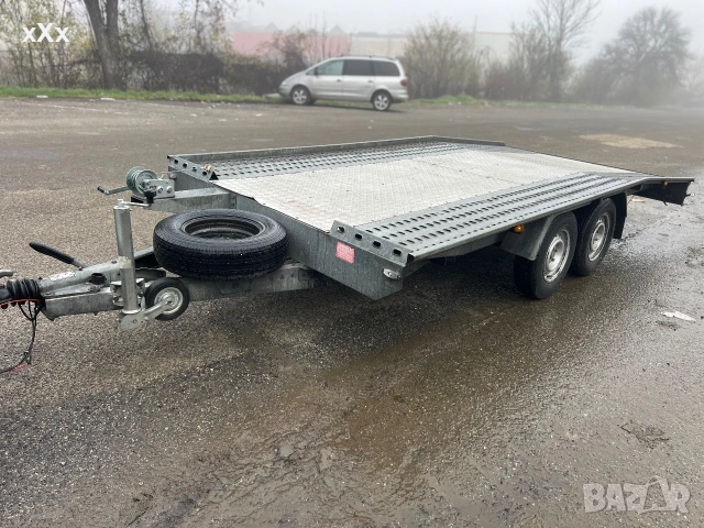 Ремарке за  BORO K4 затворено R185/14c, снимка 4 - Ремаркета - 55145613