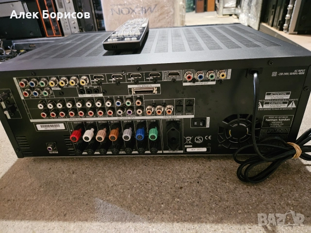 7.1 Harman Kardon AVR 360, снимка 5 - Ресийвъри, усилватели, смесителни пултове - 54878065