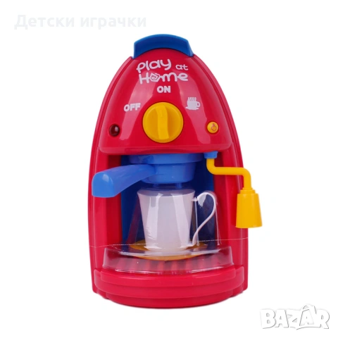 Детска кафемашина със светлина и звуци, с вода, снимка 3 - Образователни игри - 54348498