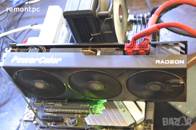 Видео карта POWERCOLOR FIGHTER AMD RADEON RX 6800 16G , снимка 5 - Видеокарти - 54252731