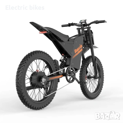 Електрически велосипед Bopzin Q8, 60V/35Ah, 3000W до 60 км/ч, снимка 2 - Велосипеди - 54164901