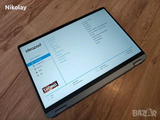 IdeaPad Flex 5 14IAU7 - Type 82R7 с проблем, снимка 5 - Лаптопи за работа - 55613887