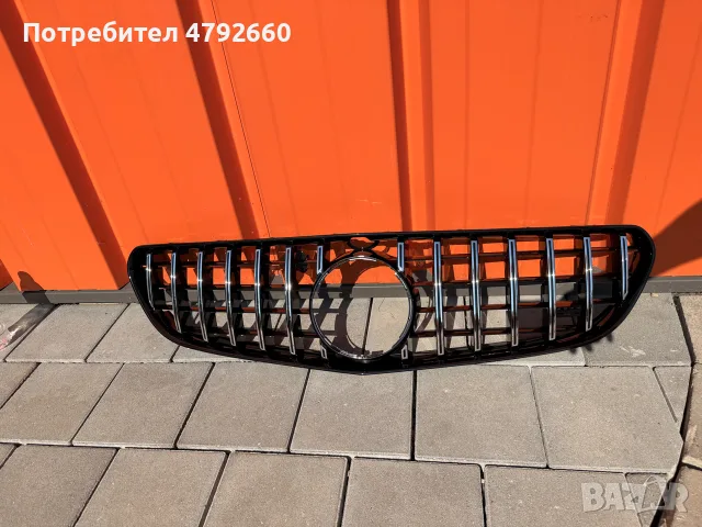 Mercedes S63 AMG coupe решетка в предна броня 