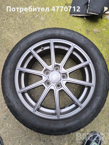 Летни гуми с джанти 225/50/R17 с dot 1325, 5x112, 66,6мм