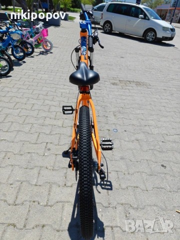 BG Алуминиев велосипед 26" JUMP hdb оранж, снимка 10 - Велосипеди - 54862592