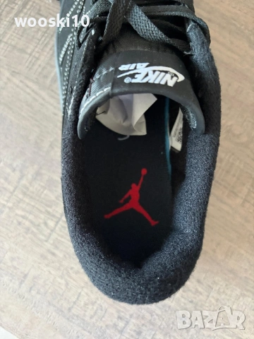 Jordan 1 x Travis Scott Retro Low Black Phantom Size EUR 44, снимка 6 - Маратонки - 54184633