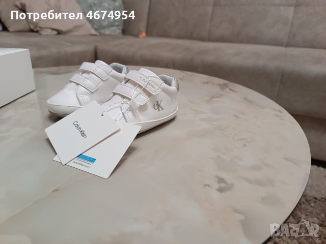 Чисто нови бебешки обувки Calvin Klein - №18, снимка 4 - Бебешки обувки - 55038744