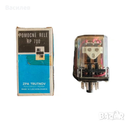 ZPA Trutnov RP700 (RP70) Спомагателно реле 220V DC, 3 превключващи контакта, 11-пиново, снимка 8 - Други машини и части - 54800181