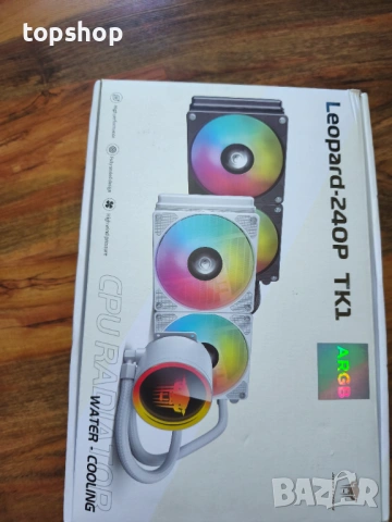 Чисто ново водно охлаждане за CPU Jungle Leopard TK1 240BK – ARGB, 240mm  , снимка 7 - Други - 54685023