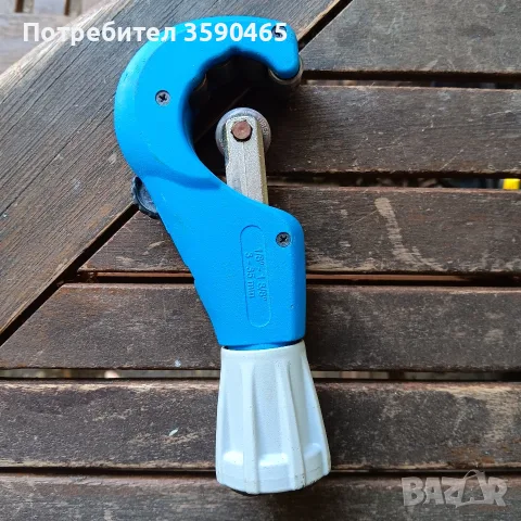 Професионален немски тръборез CONEL TOOLS (3-35 мм) с нож за INOX 