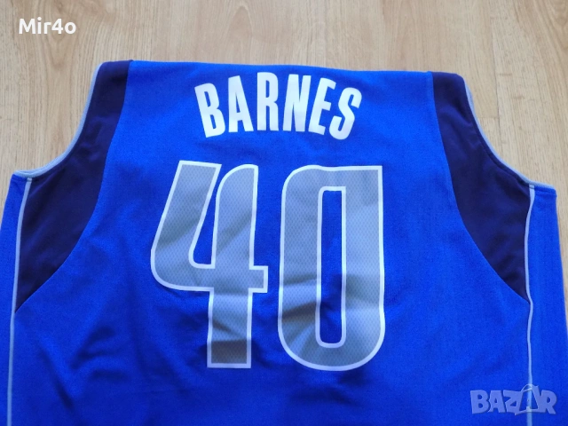 баскетболен потник dallas mavericks barnes # 40 nba adidas екип тениска спортен мъжки оригинален XL, снимка 3 - Спортни дрехи, екипи - 40271000