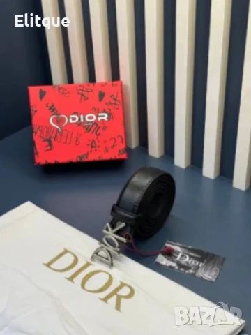 Колани Christian Dior от естествена кожа в кутия на марката , снимка 6 - Колани - 54388687